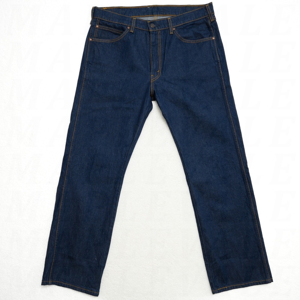Levi's 557 Western Straight Jeans Men's 36x32 Dark Wash Indigo Stretch Denim